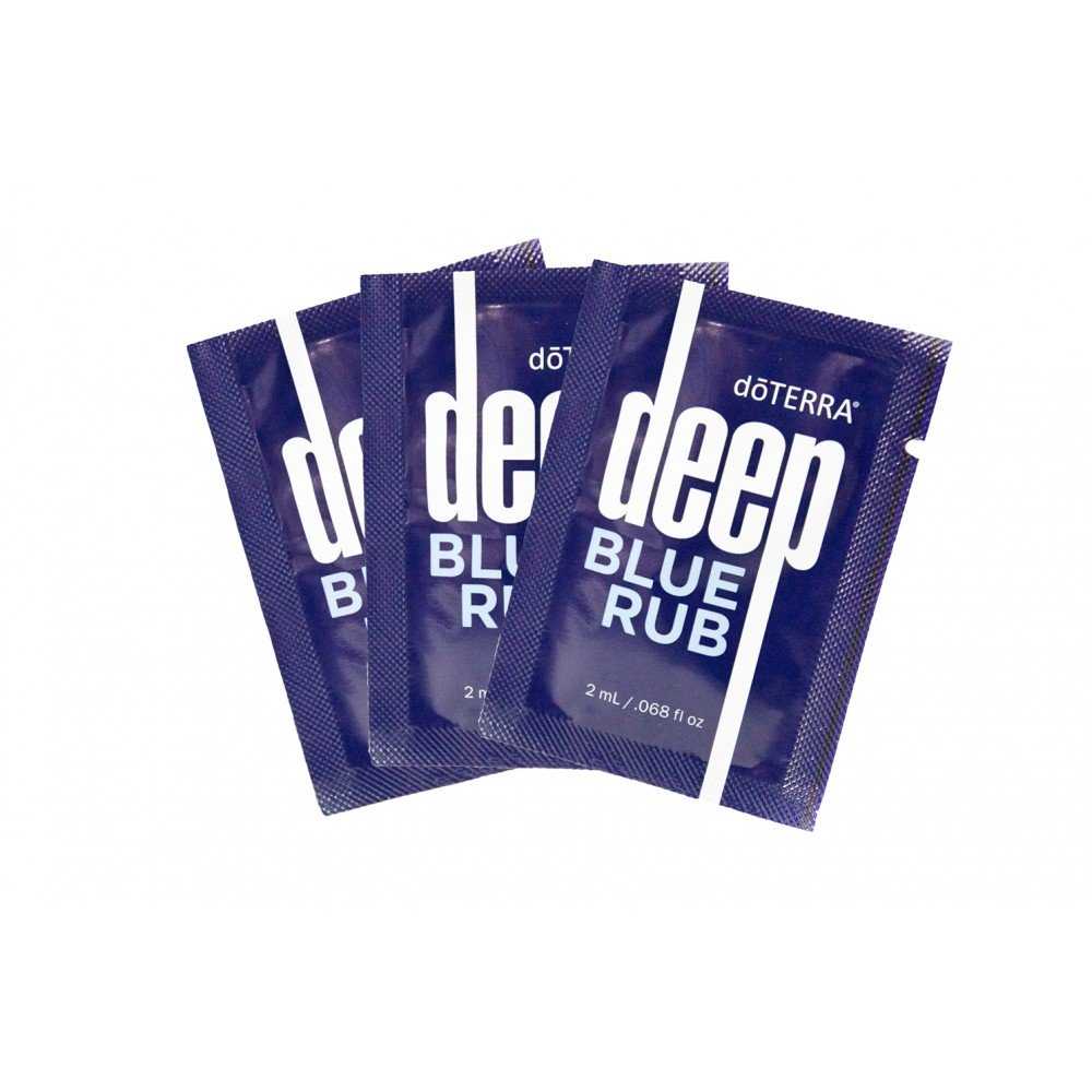 doTERRA Deep Blue Samples / Enyhítő krémminták 10 db